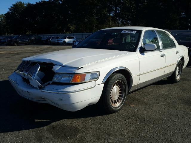 2MEFM75W3YX668505 - 2000 MERCURY GRAND MARQ WHITE photo 2