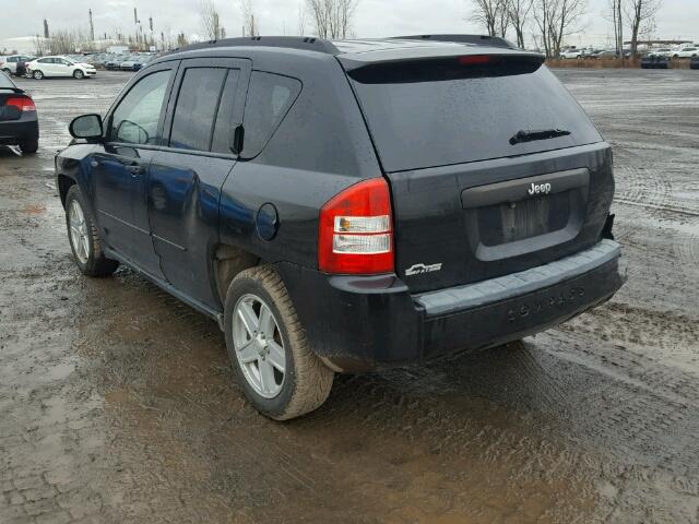 1J4FT47B59D178891 - 2009 JEEP COMPASS SP BLACK photo 3