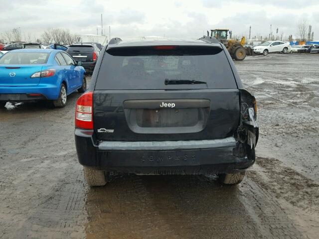 1J4FT47B59D178891 - 2009 JEEP COMPASS SP BLACK photo 9