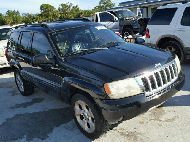 1J4GX58S74C130868 - 2004 JEEP GRAND CHER BLACK photo 1