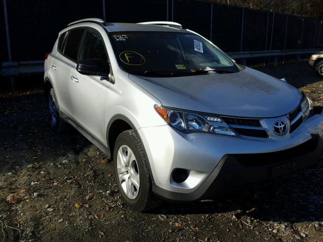 JTMBFREV8ED075898 - 2014 TOYOTA RAV4 LE GRAY photo 1