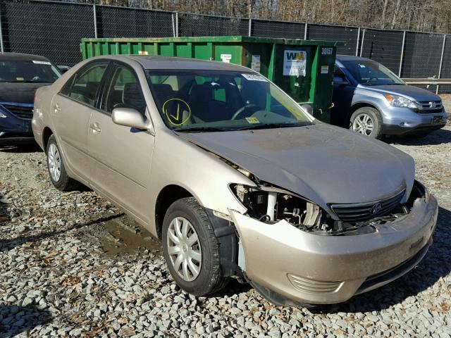 4T1BE30K95U984256 - 2005 TOYOTA CAMRY LE TAN photo 1