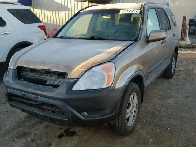 JHLRD78824C041641 - 2004 HONDA CR-V EX GOLD photo 2