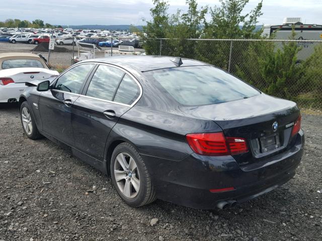 WBAXH5C55CDW06139 - 2012 BMW 528 XI BLACK photo 3