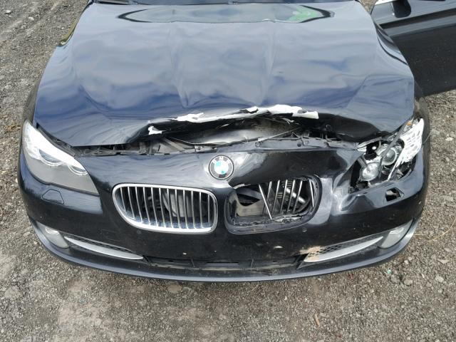 WBAXH5C55CDW06139 - 2012 BMW 528 XI BLACK photo 7