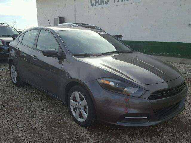 1C3CDFBB4FD236868 - 2015 DODGE DART SXT GRAY photo 1