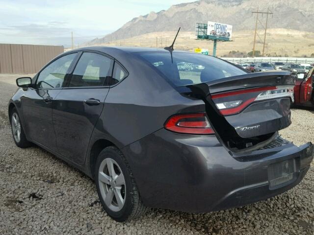 1C3CDFBB4FD236868 - 2015 DODGE DART SXT GRAY photo 3