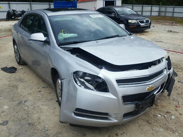 1G1ZC5E07CF212411 - 2012 CHEVROLET MALIBU 1LT SILVER photo 1