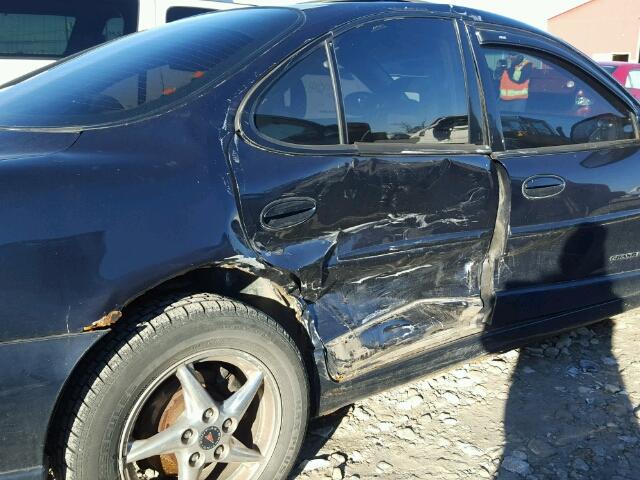 1G2WP52K53F147017 - 2003 PONTIAC GRAND PRIX BLUE photo 10