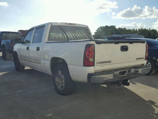 2GCEC13T851338508 - 2005 CHEVROLET SILVERADO WHITE photo 3