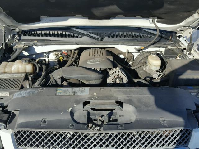 2GCEC13T851338508 - 2005 CHEVROLET SILVERADO WHITE photo 7