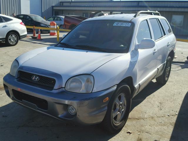 KM8SC13D84U675674 - 2004 HYUNDAI SANTA FE G WHITE photo 2