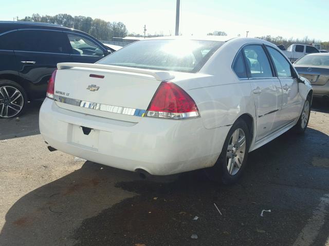 2G1WG5E37C1219920 - 2012 CHEVROLET IMPALA LT WHITE photo 4