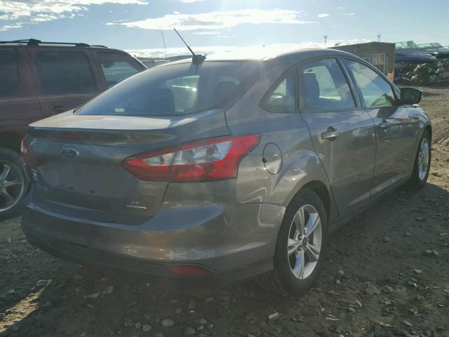 1FADP3F29EL175981 - 2014 FORD FOCUS SE GRAY photo 4