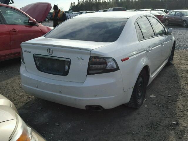 19UUA66295A800082 - 2005 ACURA TL WHITE photo 4