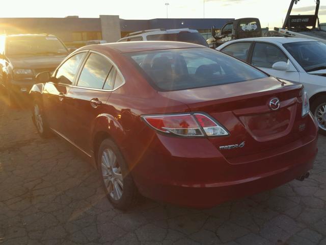 1YVHZ8CH9A5M57767 - 2010 MAZDA 6 I RED photo 3