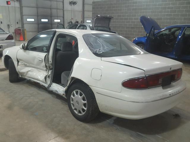 2G4WS52JX21122522 - 2002 BUICK CENTURY CU WHITE photo 3