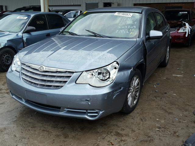 1C3LC56R68N224769 - 2008 CHRYSLER SEBRING TO BLUE photo 2