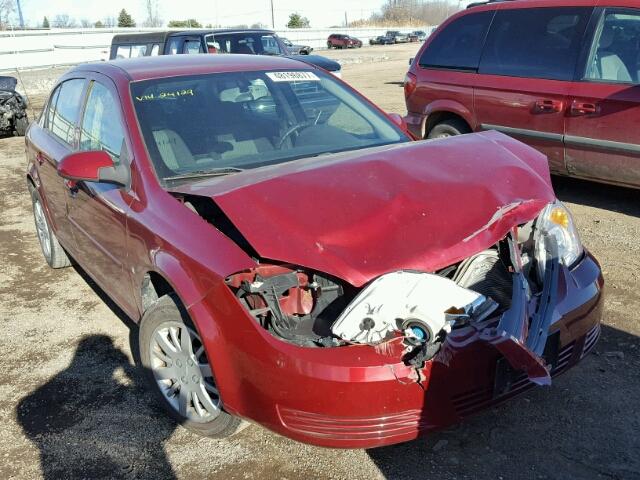 1G1AT58H997186914 - 2009 CHEVROLET COBALT LT MAROON photo 1