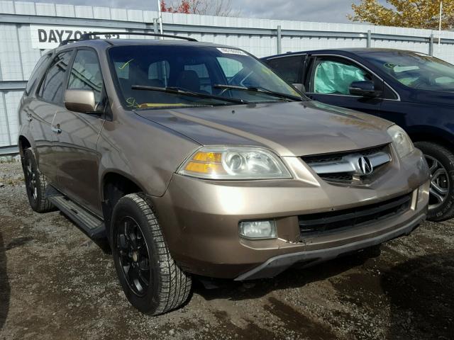 2HNYD18624H000812 - 2004 ACURA MDX TOURIN GOLD photo 1