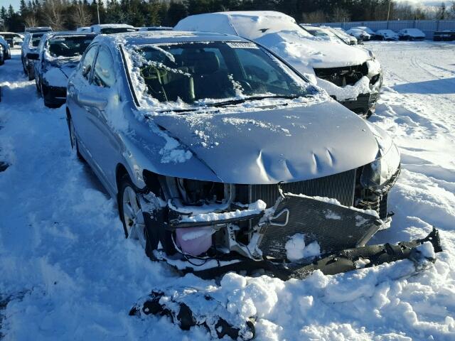 2HGFA16958H020336 - 2008 HONDA CIVIC EXL ვერცხლისფერი ფოტო 1