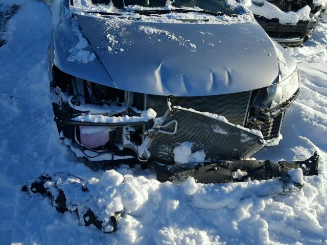 2HGFA16958H020336 - 2008 HONDA CIVIC EXL ვერცხლისფერი ფოტო 9