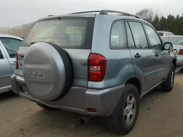 JTEHD20V356043889 - 2005 TOYOTA RAV4 SILVER photo 4