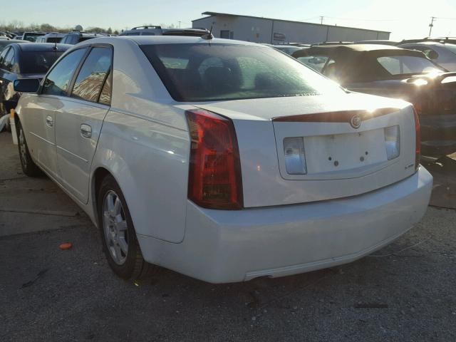 1G6DP577670189540 - 2007 CADILLAC CTS HI FEA WHITE photo 3