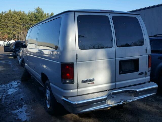 1FBNE31L48DA50362 - 2008 FORD ECONOLINE SILVER photo 3