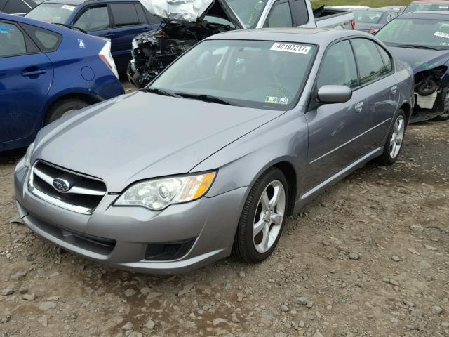 4S3BL616397227306 - 2009 SUBARU LEGACY 2.5 GRAY photo 2