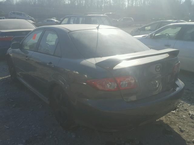 1YVHP80D055M29921 - 2005 MAZDA 6 S GRAY photo 3