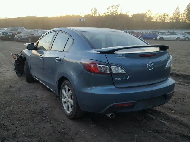 JM1BL1SF3A1296182 - 2010 MAZDA 3 I BLUE photo 3