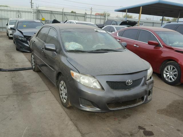 1NXBU4EE5AZ190862 - 2010 TOYOTA COROLLA BA CHARCOAL photo 1