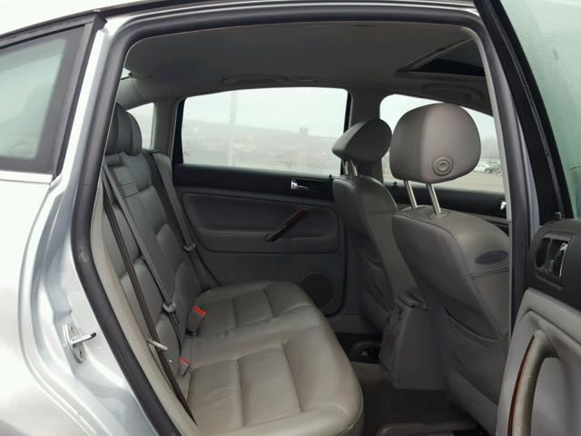 WVWTH63B11P139696 - 2001 VOLKSWAGEN PASSAT GLX 银色 照片 6