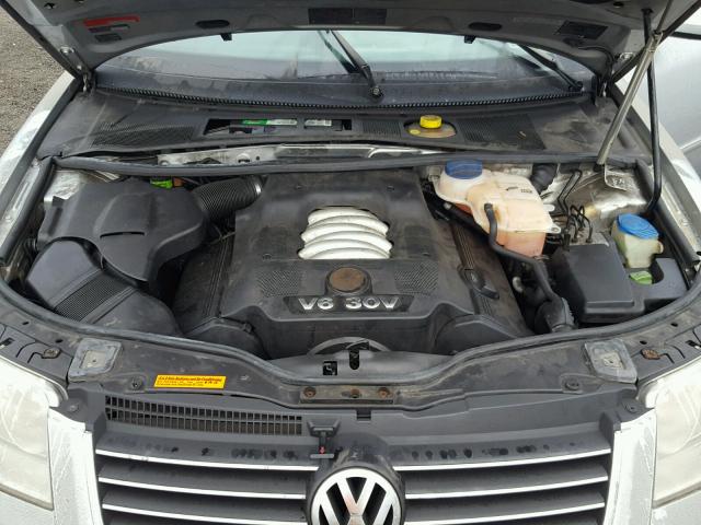 WVWTH63B11P139696 - 2001 VOLKSWAGEN PASSAT GLX 银色 照片 7