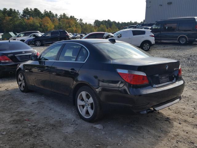 WBANF73536CG67740 - 2006 BMW 530 XI BLACK photo 3