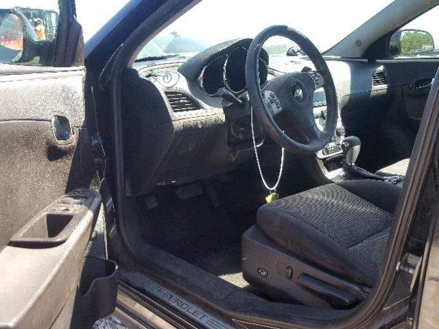 1G1ZC5E09A4101996 - 2010 CHEVROLET MALIBU 1LT CHARCOAL photo 9