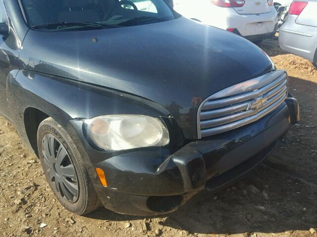 3GNBAAFW0BS540412 - 2011 CHEVROLET HHR LS BLACK photo 9