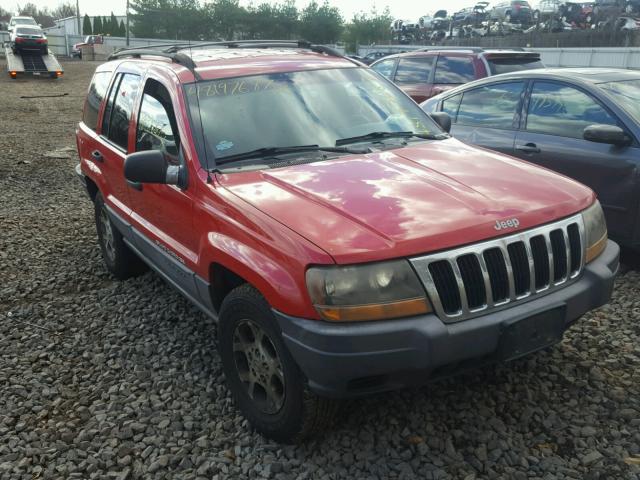 1J4GW58S8XC600588 - 1999 JEEP GRAND CHER RED photo 1