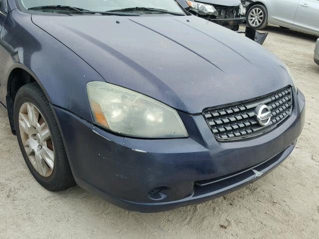 1N4AL11DX5N908507 - 2005 NISSAN ALTIMA S BLUE photo 10