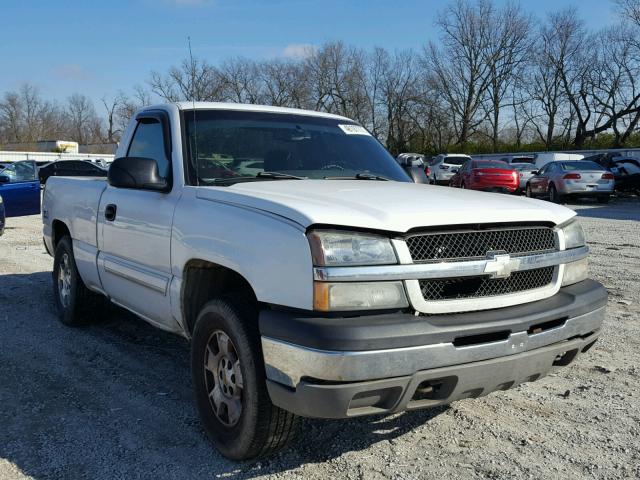 1GCEK14T53Z217117 - 2003 CHEVROLET SILVERADO WHITE photo 1