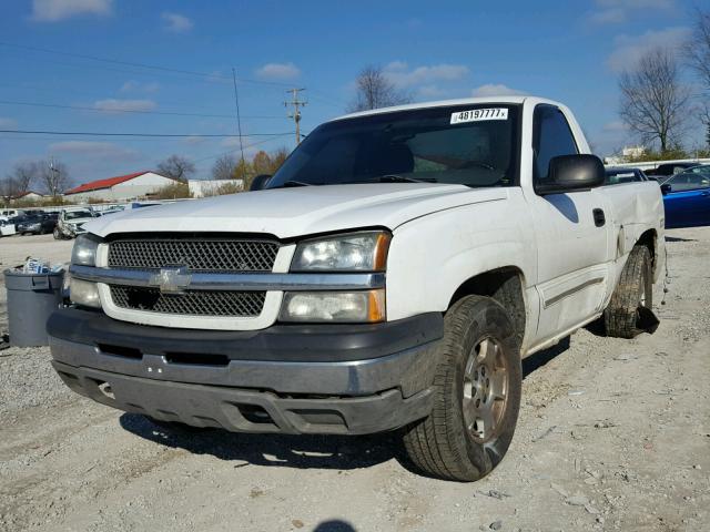 1GCEK14T53Z217117 - 2003 CHEVROLET SILVERADO WHITE photo 2