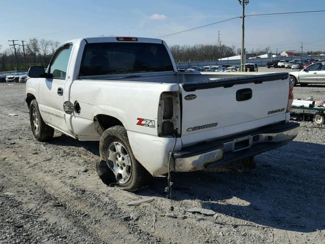 1GCEK14T53Z217117 - 2003 CHEVROLET SILVERADO WHITE photo 3