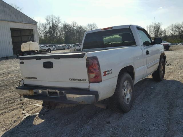 1GCEK14T53Z217117 - 2003 CHEVROLET SILVERADO WHITE photo 4