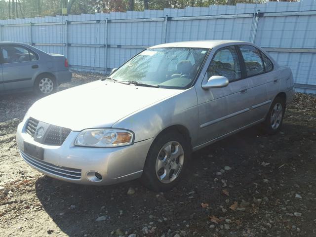 3N1CB51D55L571762 - 2005 NISSAN SENTRA 1.8 SILVER photo 2