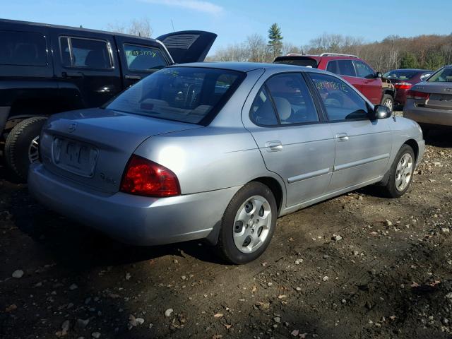 3N1CB51D55L571762 - 2005 NISSAN SENTRA 1.8 SILVER photo 4