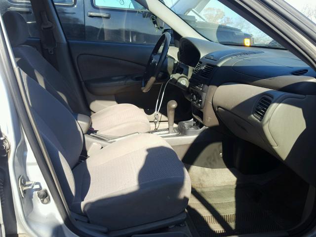 3N1CB51D55L571762 - 2005 NISSAN SENTRA 1.8 SILVER photo 5