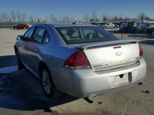 2G1WC5E36C1326890 - 2012 CHEVROLET IMPALA LTZ SILVER photo 3