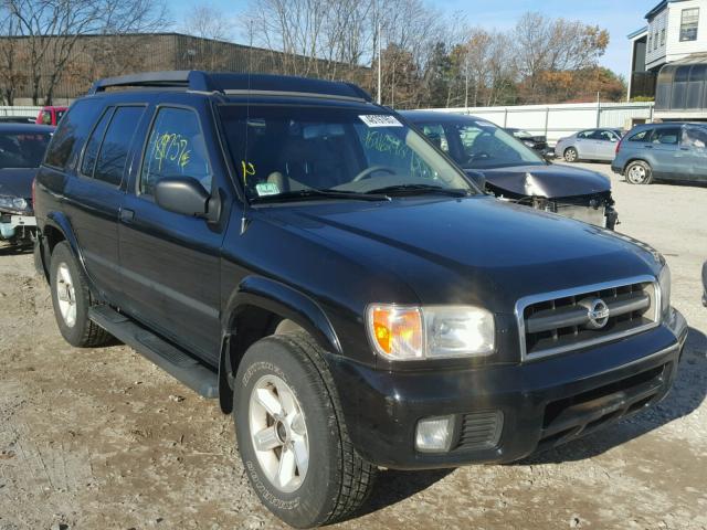 JN8DR09Y93W808644 - 2003 NISSAN PATHFINDER BLACK photo 1