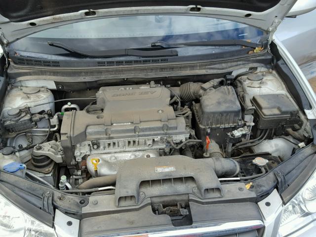 KMHDU46D09U793292 - 2009 HYUNDAI ELANTRA GL SILVER photo 7